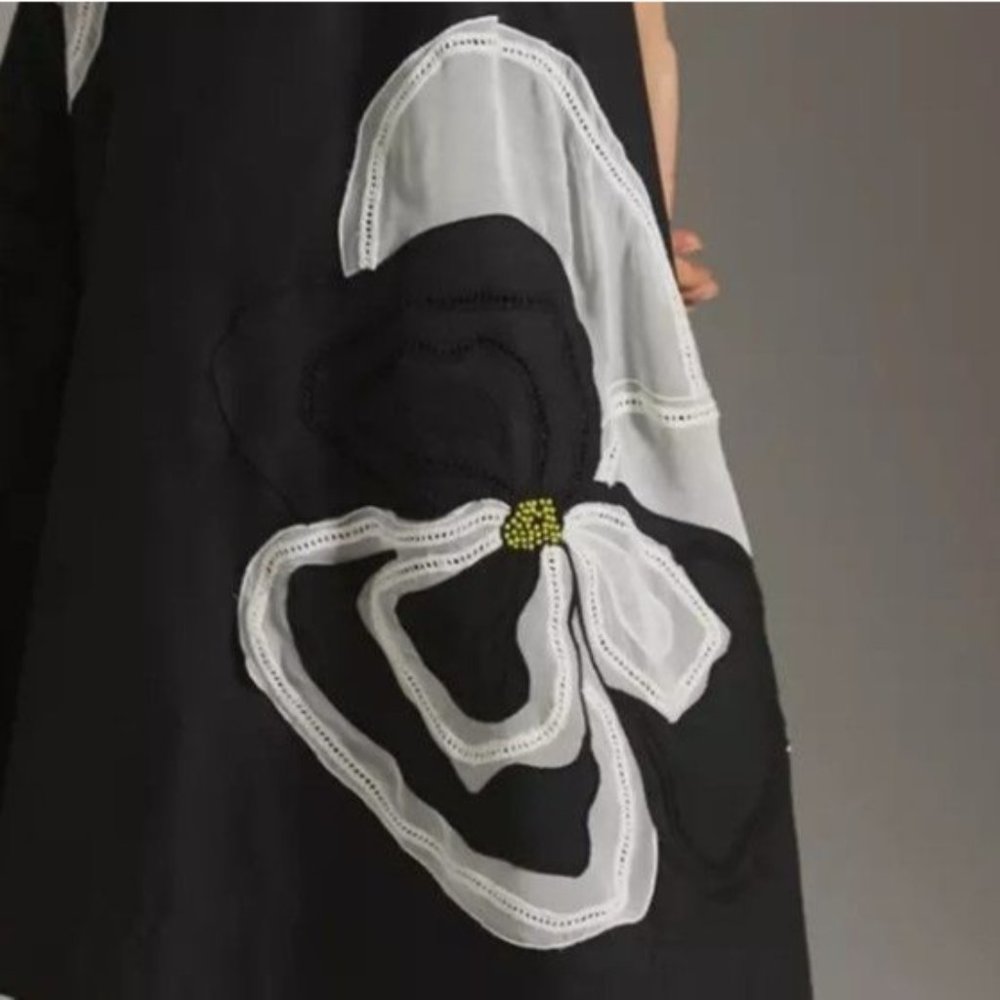 Anthropologie Maeve Floral Midi Dress - Picture 7 of 12